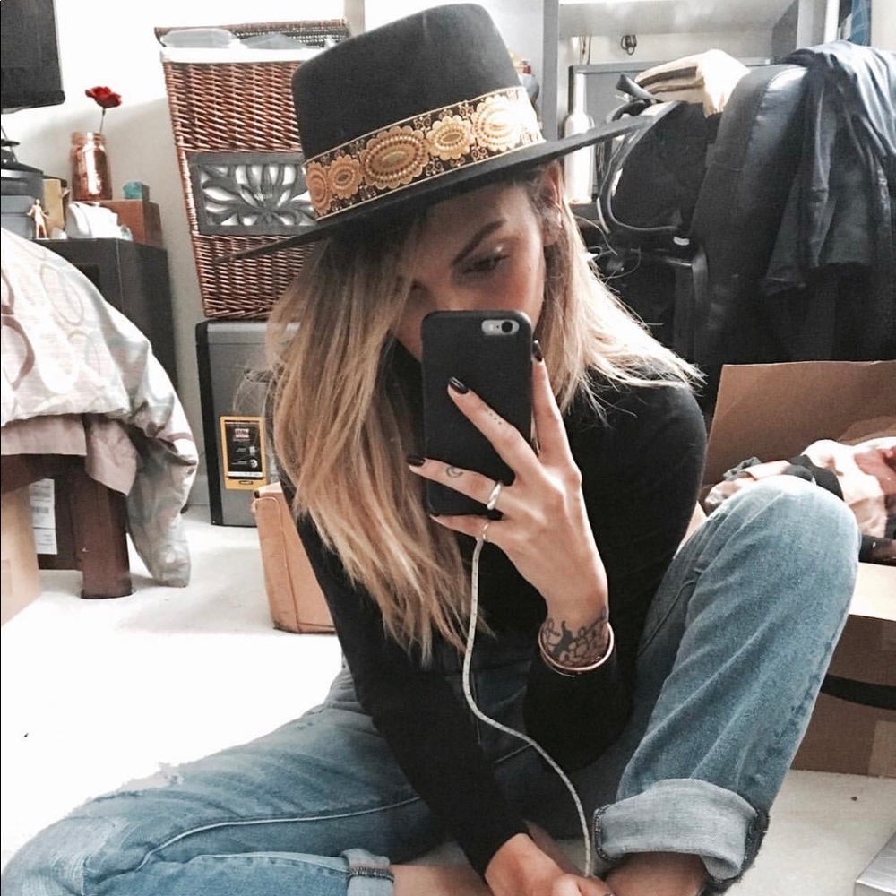 Wool brimmed hat by Lack of Color